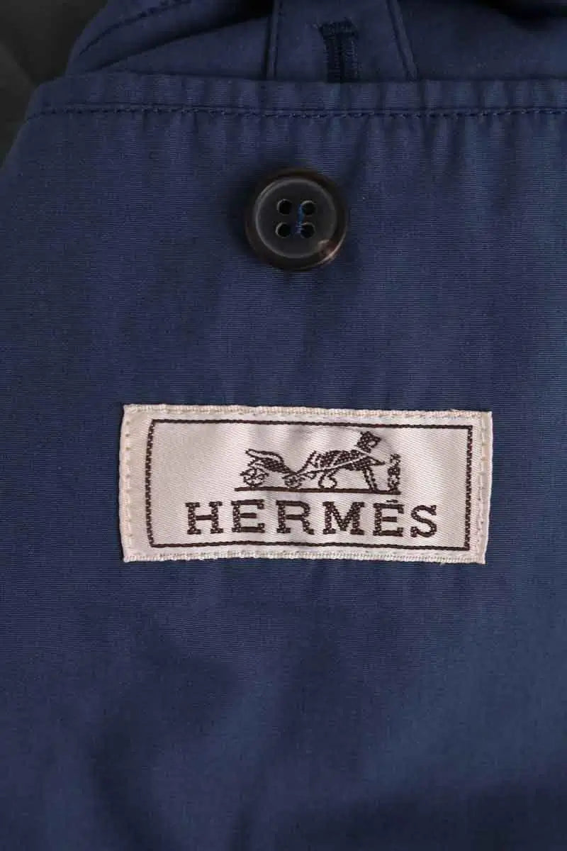Blouson Hermès Kaki en Coton