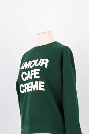 Sweatshirt Sézane Vert en Coton