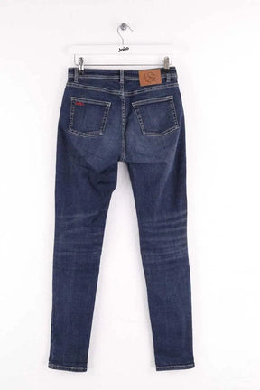 Jean slim Ba&Sh Bleu en Coton