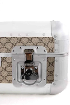 Valise à roulettes Gucci Porter Beige en Métal