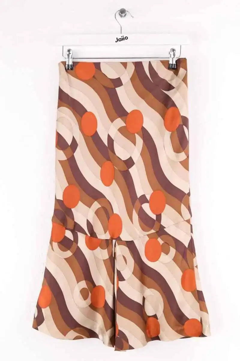 Jupe Carolina Herrera Marine en Soie