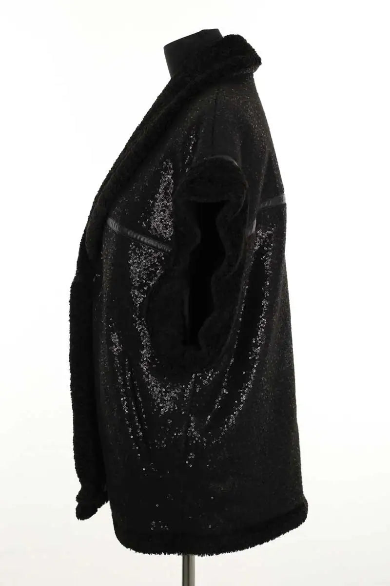 Veste 8PM Noir en Polyester