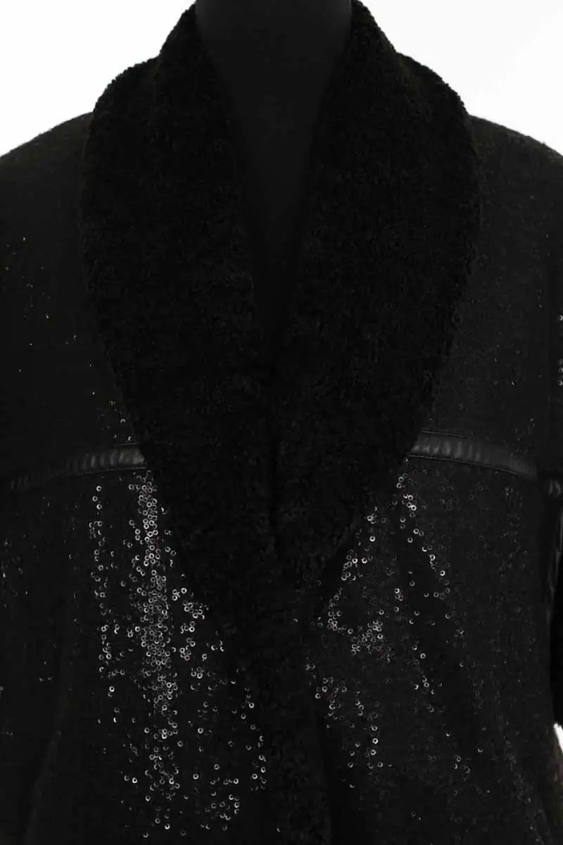 Veste 8PM Noir en Polyester