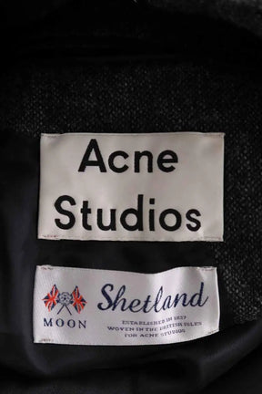 Veste Acne Studios Anthracite en Laine