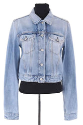Veste Acne Studios Bleu en Coton, taille S - Seconde Main