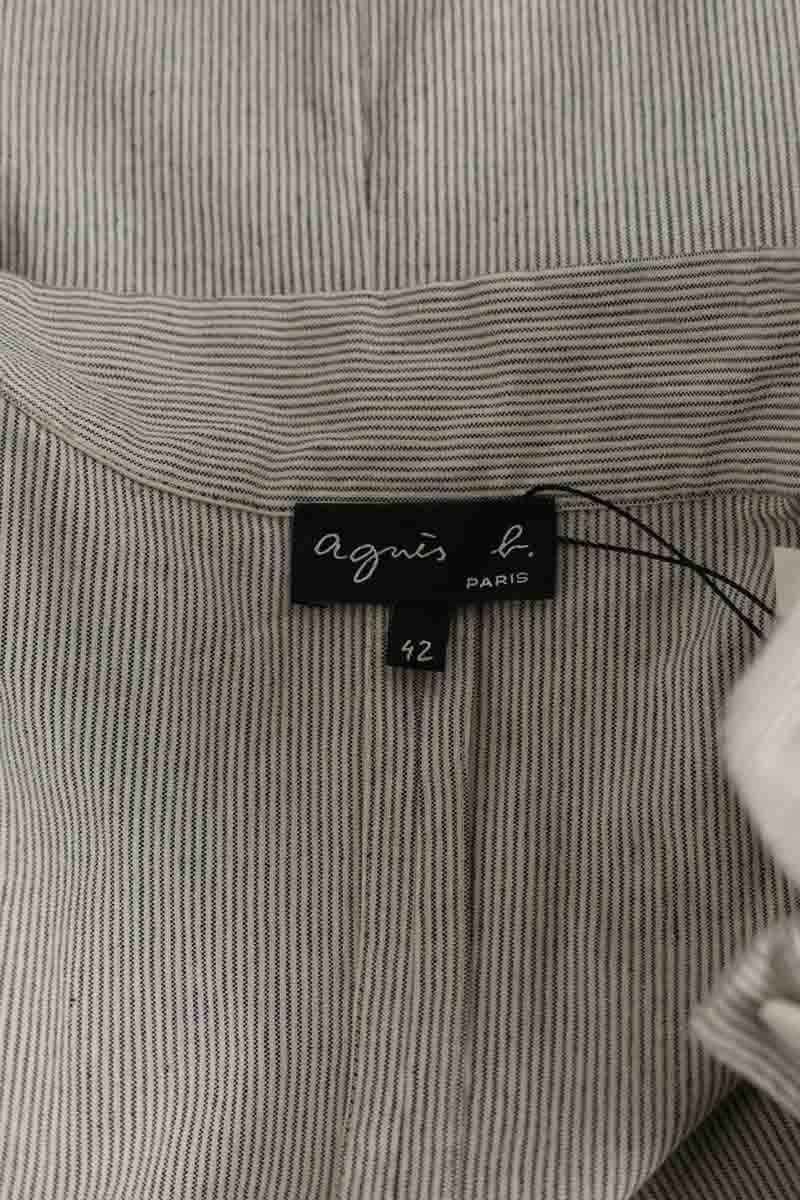 Veste Agnès B. Ecru en Coton