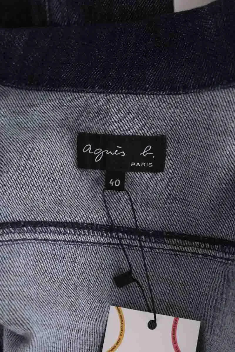 Veste Agnès B. Marine en Coton