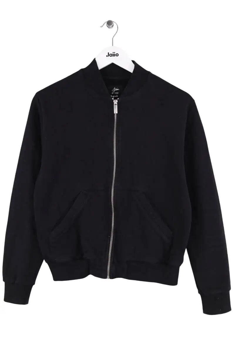 Veste Agnès B. Noir en Coton, taille L - Seconde Main