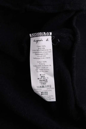 Veste Agnès B. Noir en Coton