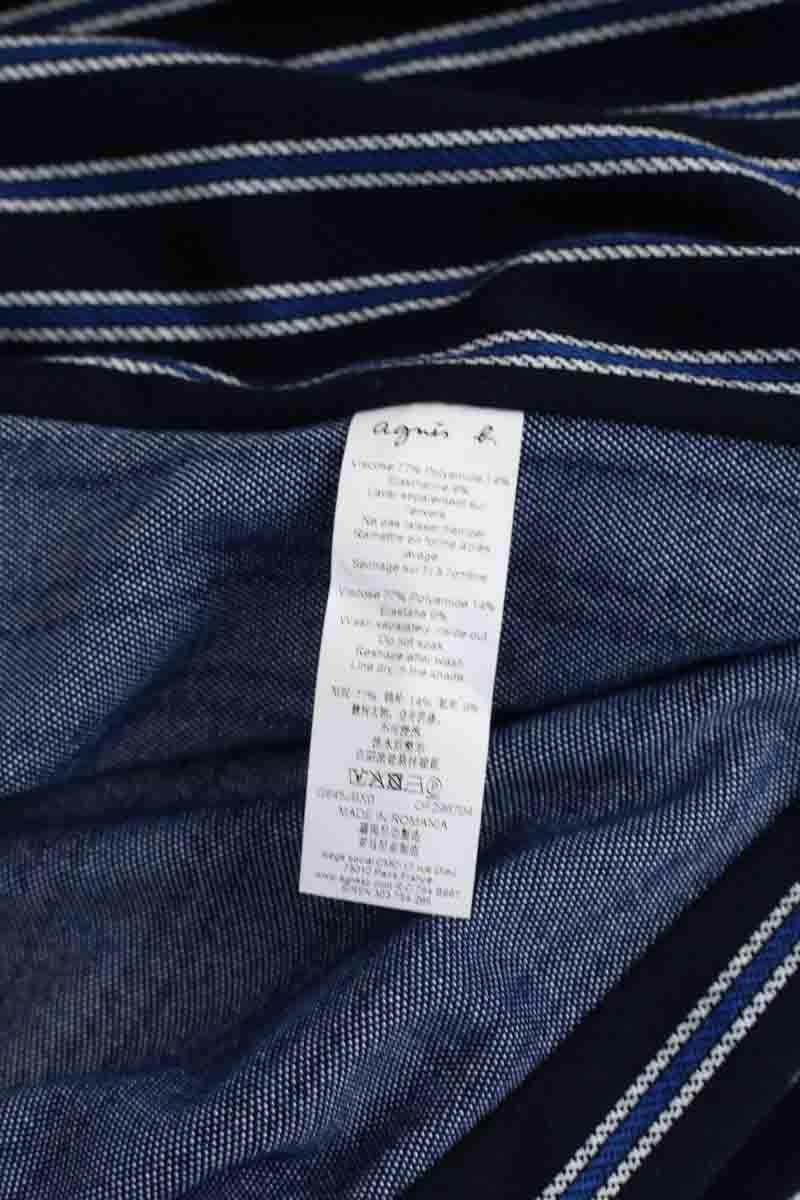 Veste Agnès B. Noir en Viscose