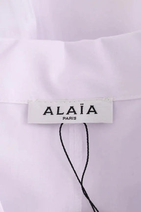 Veste Alaïa Blanc en Coton