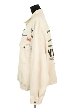 Veste American Vintage Ecru en Coton