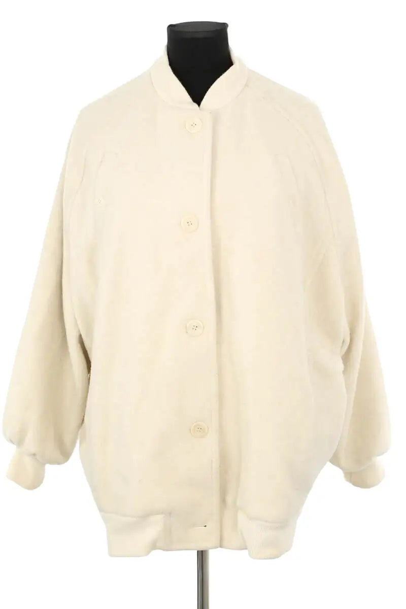 Veste American Vintage Ecru en Laine, taille TU - Seconde Main