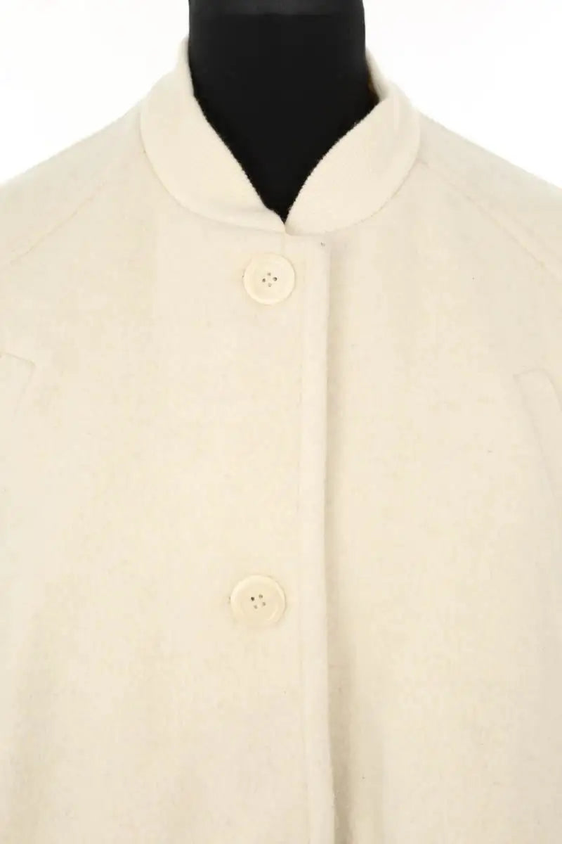 Veste American Vintage Ecru en Laine