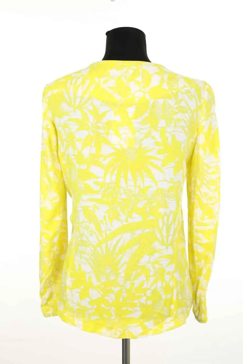 Veste American Vintage Jaune en Viscose