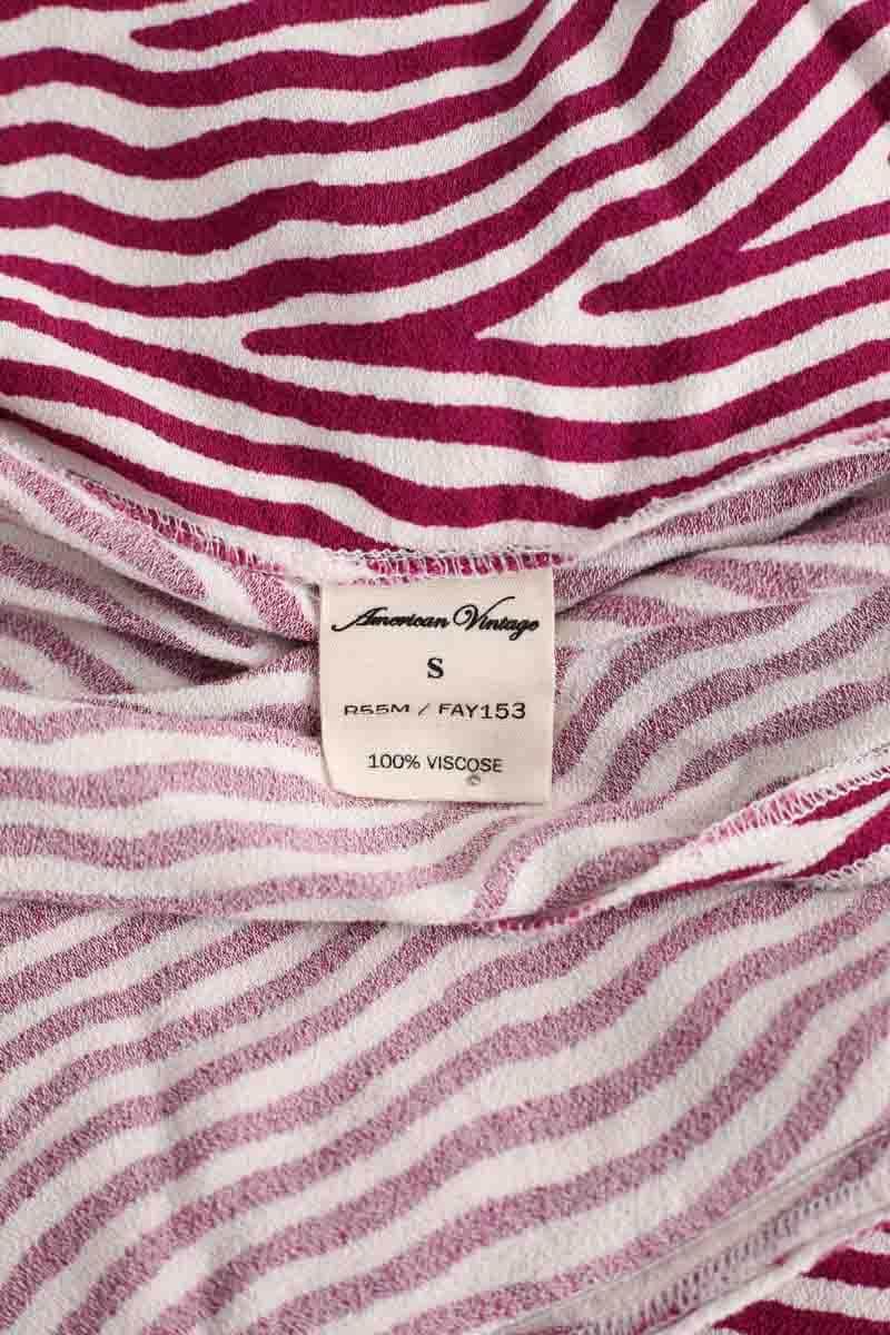 Veste American Vintage Rose en Viscose