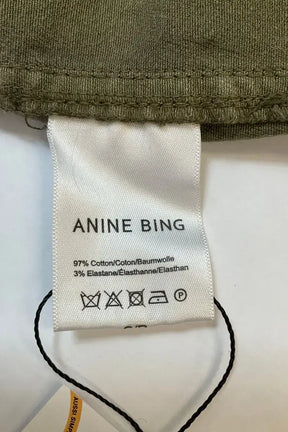 Veste Anine Bing Kaki en Coton
