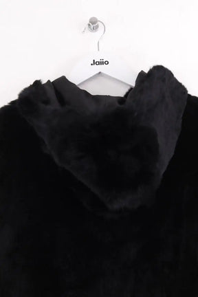 Veste Antik Batik Noir en Fourrure