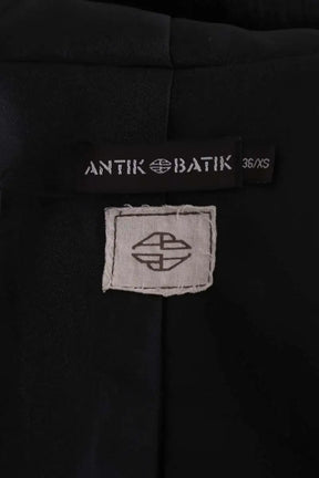 Veste Antik Batik Noir en Fourrure