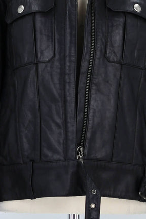 Veste APC Noir en Cuir