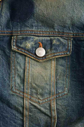 Veste Armani Bleu en Coton