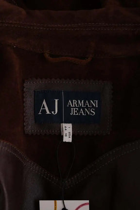 Veste Armani Jeans Marron en Daim