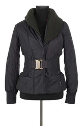 Veste Armani Noir en Polyamide, taille L - Seconde Main
