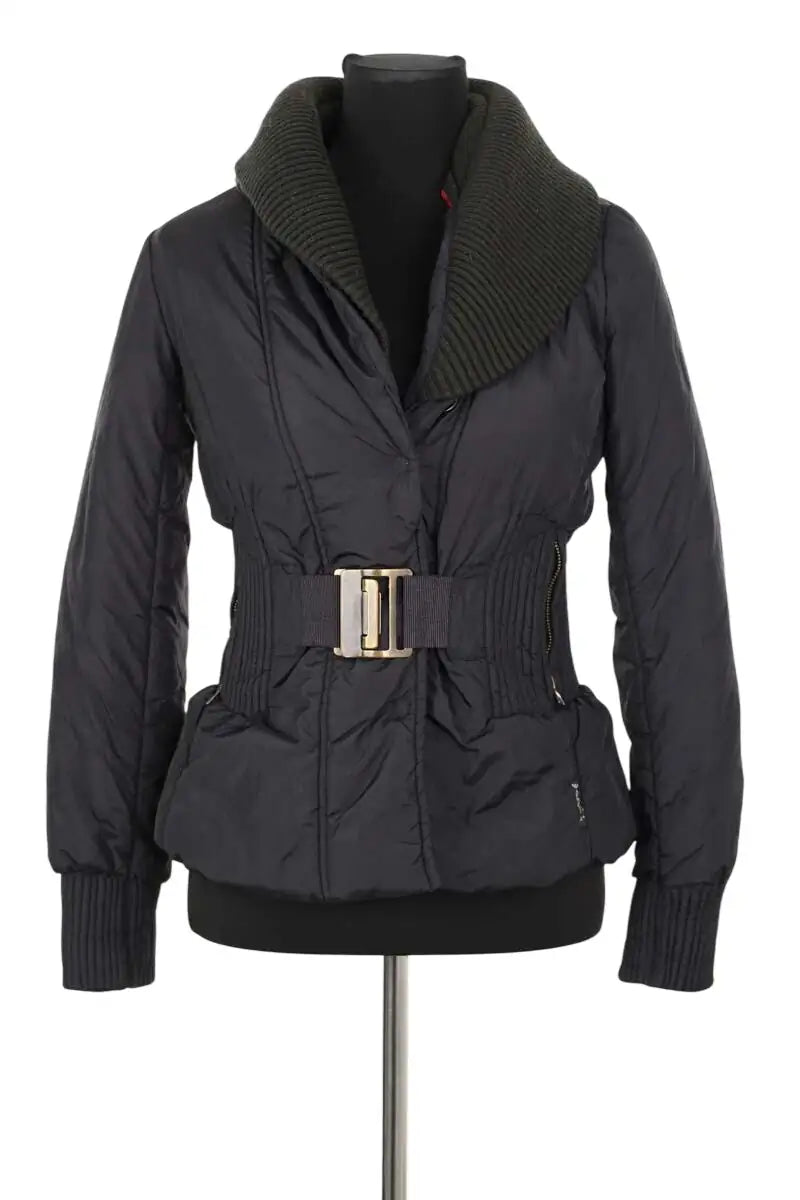 Veste Armani Noir en Polyamide, taille L - Seconde Main