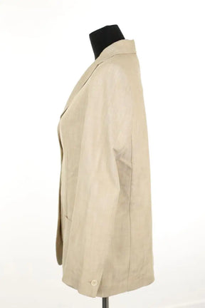 Veste Attic And Barn Ecru en Viscose
