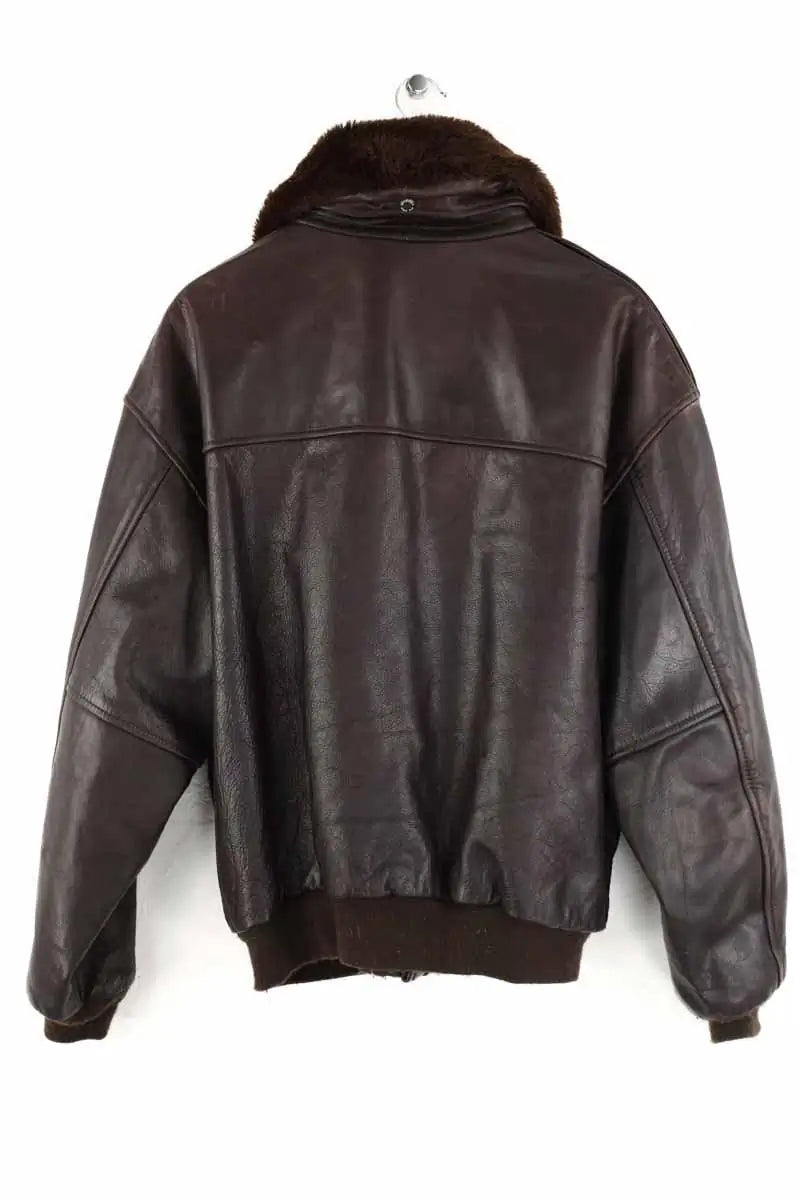 Veste Avirex Marron en Cuir