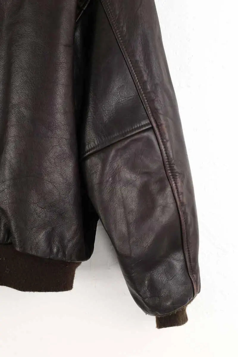 Veste Avirex Marron en Cuir