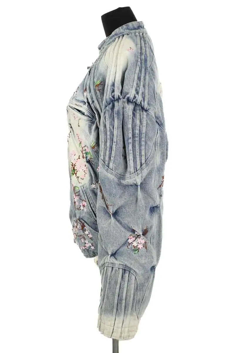 Veste Badson Cherry blossom Bleu en Coton