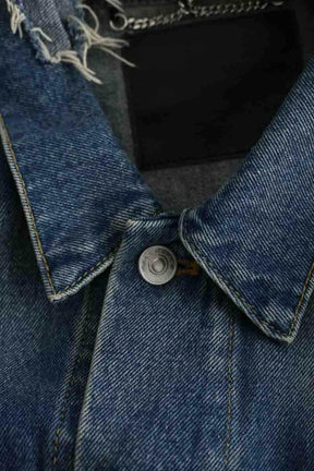 Veste Balenciaga Bleu en Coton