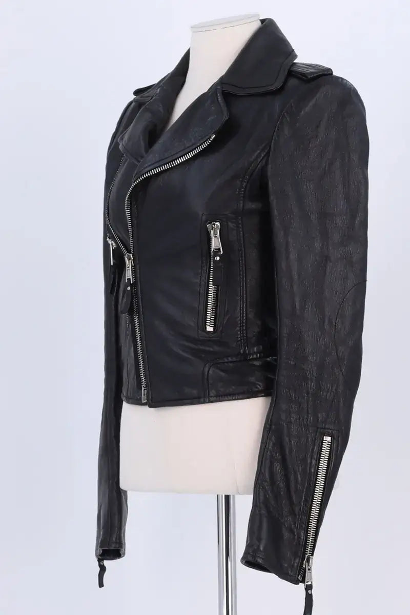 Veste Balenciaga Noir en Cuir