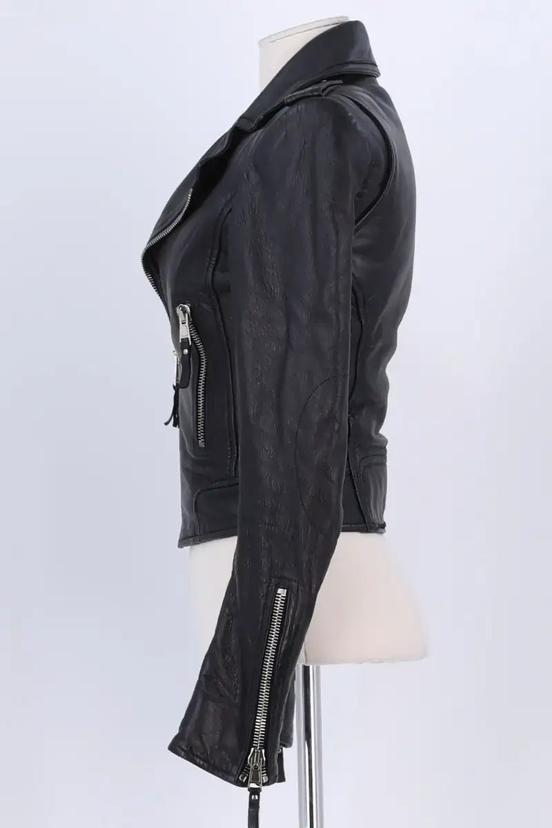 Veste Balenciaga Noir en Cuir