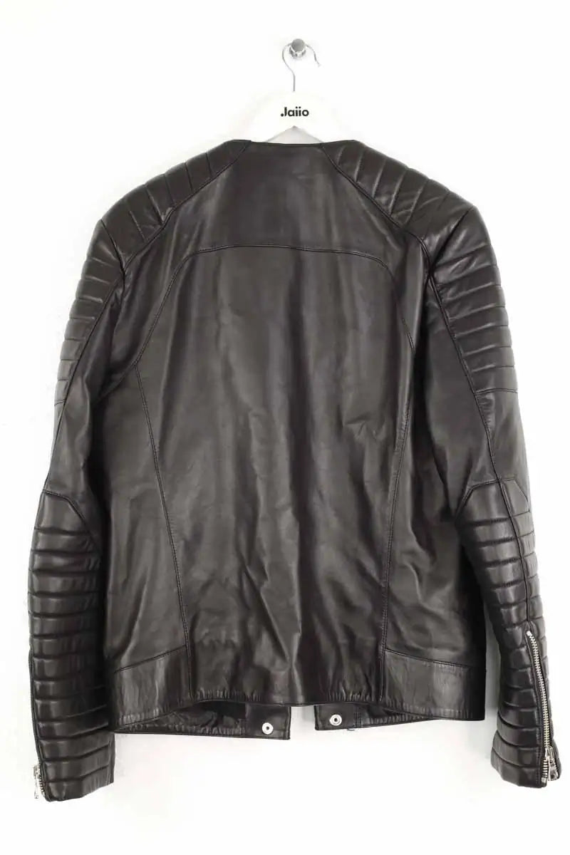 Veste Balmain Noir en Cuir