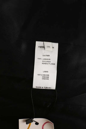 Veste Balmain Noir en Cuir