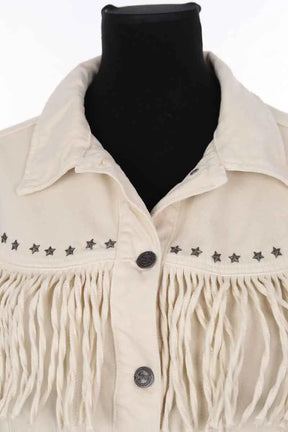 Veste Balzac Ecru en Coton