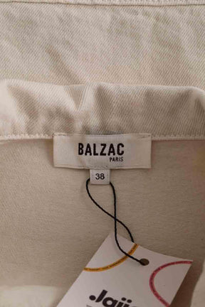 Veste Balzac Ecru en Coton