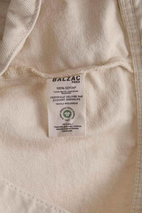 Veste Balzac Ecru en Coton