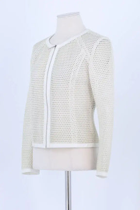 Veste Barbara Bui Blanc en Synthétique