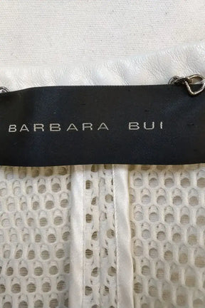 Veste Barbara Bui Blanc en Synthétique