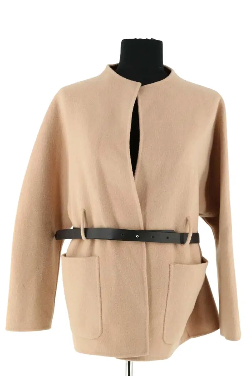 Veste Ba&Sh Beige en Laine, taille S - Seconde Main