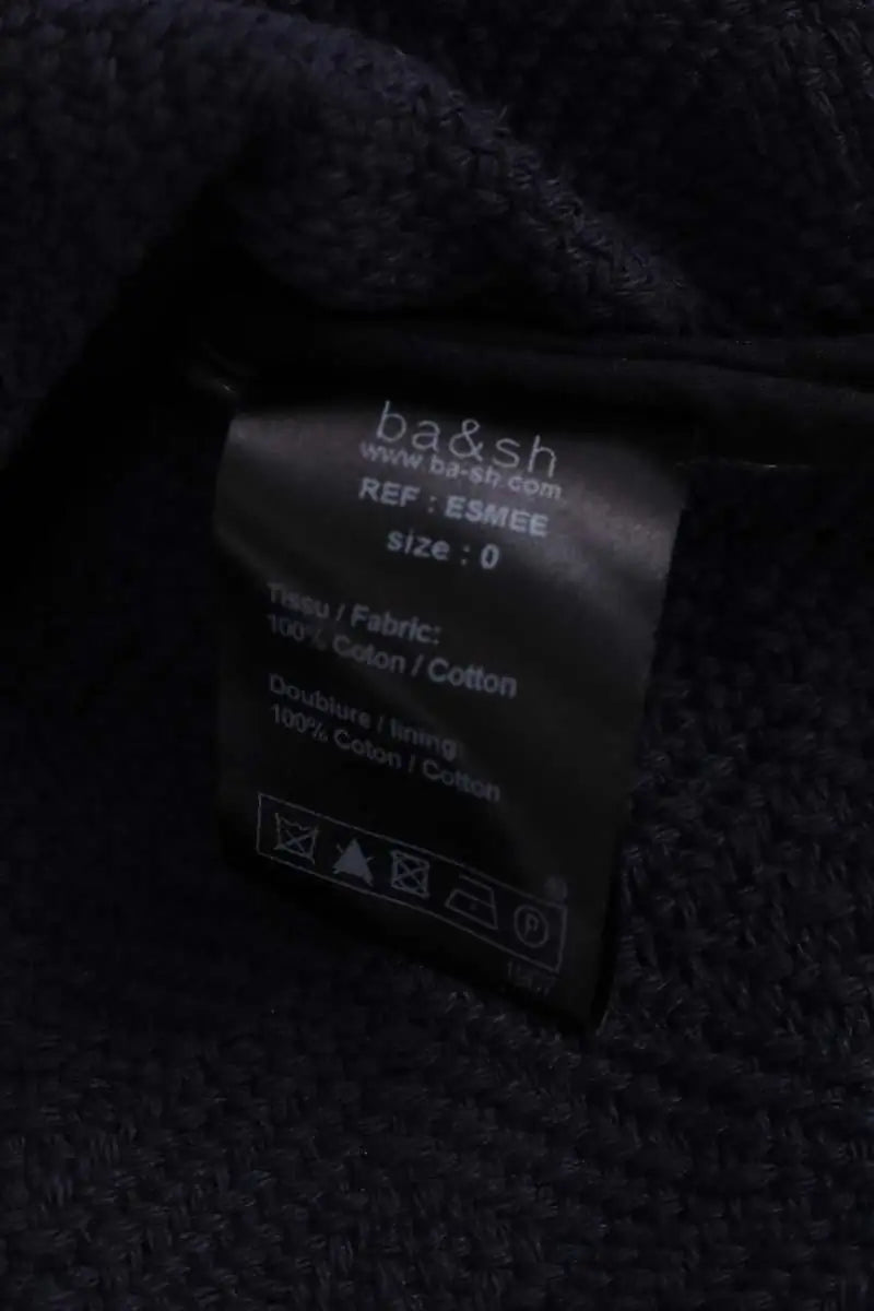Veste Bash Bleu en Coton
