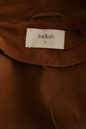 Veste Ba&Sh Camel en Daim