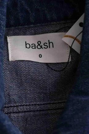 Veste Ba&Sh Tuxla Bleu en Coton