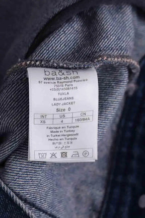 Veste Ba&Sh Tuxla Bleu en Coton