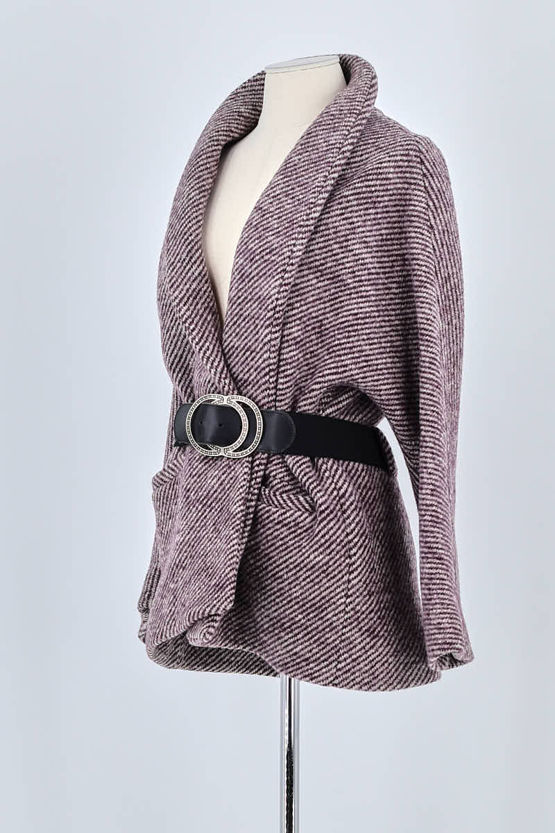 Veste Bash Violet en Laine