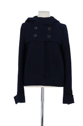 Veste BCBG Max Azria Marine en Laine, taille S - Seconde Main