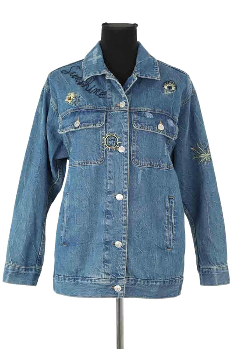 Veste Berenice Bleu en Coton, taille S - Seconde Main